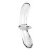 Двосторонній скляний дилдо Satisfyer Double Crystal Transparent, боросилікатне скло, унісекс - Фото №4