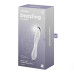 Двосторонній скляний дилдо Satisfyer Dazzling Crystal 1 Transparent, дуже міцний, без стопера - Фото №5