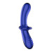 Двосторонній скляний дилдо Satisfyer Double Crystal Light blue, боросилікатне скло, унісекс - Фото №4