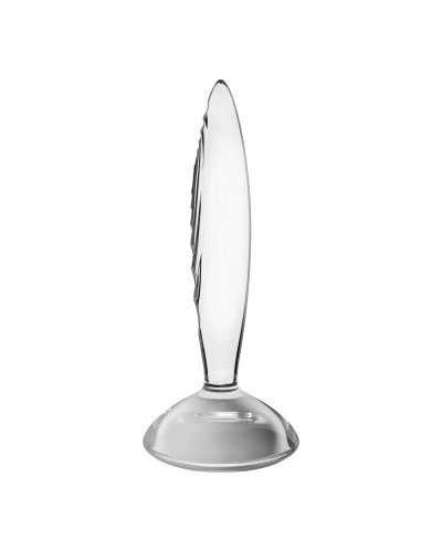 Скляна анальна пробка Satisfyer Sparkling Crystal, дуже міцна, термостійка - Фото №3