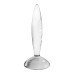 Скляна анальна пробка Satisfyer Sparkling Crystal, дуже міцна, термостійка - Фото №4