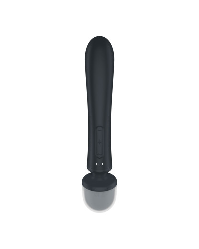Вібратор-кролик з вібромасажером Satisfyer Triple Lover Grey, 3 мотори - Фото №3