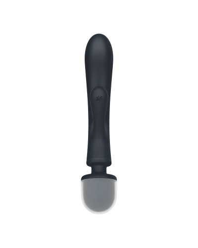Вібратор-кролик з вібромасажером Satisfyer Triple Lover Grey, 3 мотори - Фото №5