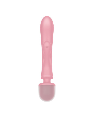 Вібратор-кролик з вібромасажером Satisfyer Triple Lover Pink, 3 мотори - Фото №5
