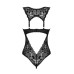 (SALE) Мереживне боді Obsessive Donna Dream crotchless teddy XS/S Black, відкритий доступ - Фото №4