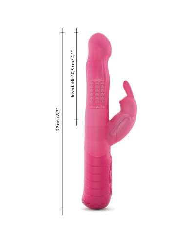 Вибратор-кролик Dorcel Baby Rabbit Magenta 2.0 с жемчужным массажем и вращающейся головкой - Фото №2