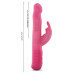 Вибратор-кролик Dorcel Baby Rabbit Magenta 2.0 с жемчужным массажем и вращающейся головкой - Фото №2