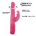 Вибратор-кролик Dorcel Baby Rabbit Magenta 2.0 с жемчужным массажем и вращающейся головкой - Фото №3