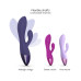 Вібратор-кролик Love To Love FUNKY BUNNY - MIDNIGHT INDIGO - Фото №4