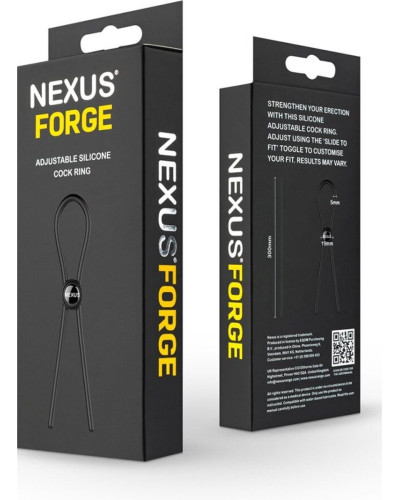 Ерекційне кільце-ласо Nexus FORGE, діаметр регулюється - Фото №7