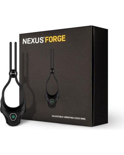 Эрекционное виброкольцо-лассо Nexus FORGE Vibrating, 6 режимов - Фото №9