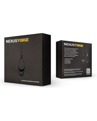 Эрекционное виброкольцо-лассо Nexus FORGE Vibrating, 6 режимов - Фото №10