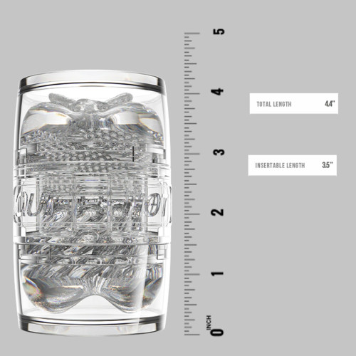 Мастурбатор Fleshlight Quickshot Mia Malkova, со слепком попки и вагины, компактный, для пар и минет