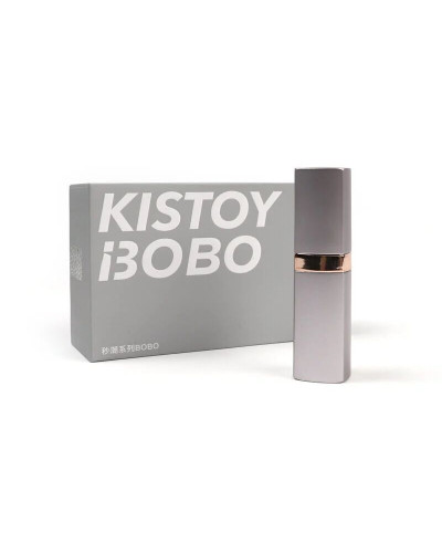 Вакуумный стимулятор-помада KISTOY Bobo, перезаряжается, 3 уровня интенсивности - Фото №4