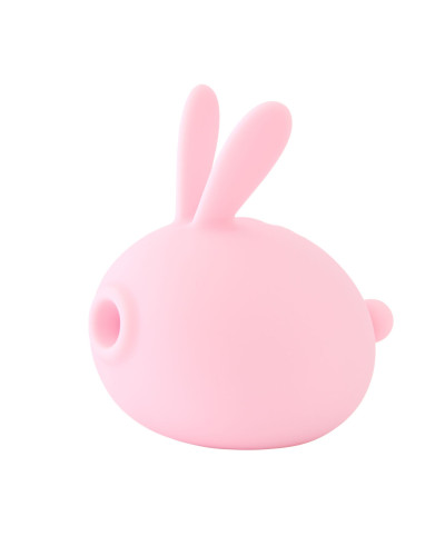 Вакуумний кліторальний стимулятор з вібрацією KISTOY Too Simple Pink - Фото №2