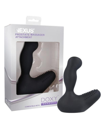 Насадка для вібромасажера Doxy Number 3 - Nexus Prostate Massager у вигляді масажера простати - Фото №1