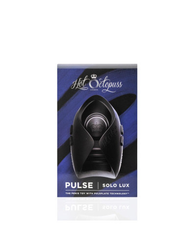 Іграшка для пеніса Hot Octopuss PULSE SOLO LUX, пульсація, використання без рук - Фото №10