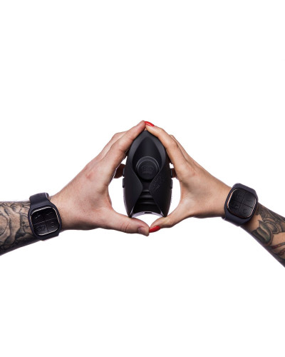 Іграшка для пар Hot Octopuss PULSE DUO LUX, пульсація+вібрація, використання без рук, 2 пульти - Фото №2