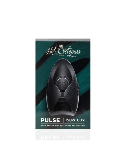 Іграшка для пар Hot Octopuss PULSE DUO LUX, пульсація+вібрація, використання без рук, 2 пульти - Фото №12