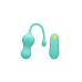 Виброяйцо для точки G с пультом управления Romp Cello Light Teal, водонепроницаемое - Фото №1