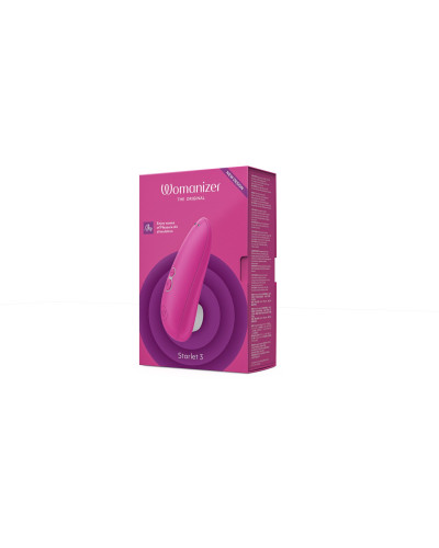 Вакуумный клиторальный стимулятор Womanizer Starlet 3 PINK - Фото №6