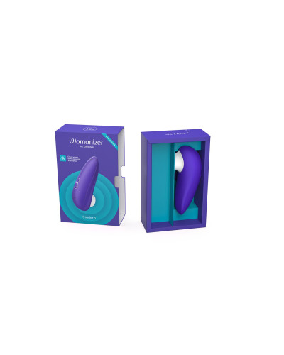 Вакуумный клиторальный стимулятор Womanizer Starlet 3 INDIGO - Фото №6