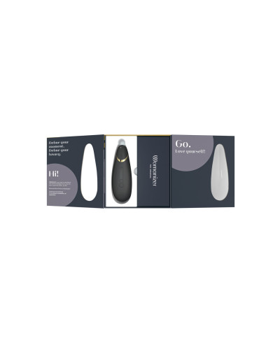 Вакуумный клиторальный стимулятор Womanizer Premium 2 - Black, функции Autopilot и Smart Silence - Фото №7