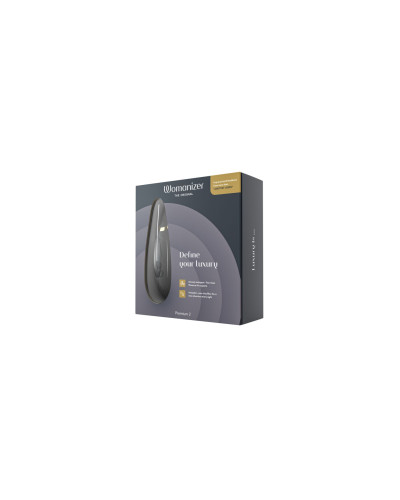Вакуумный клиторальный стимулятор Womanizer Premium 2 - Black, функции Autopilot и Smart Silence - Фото №8