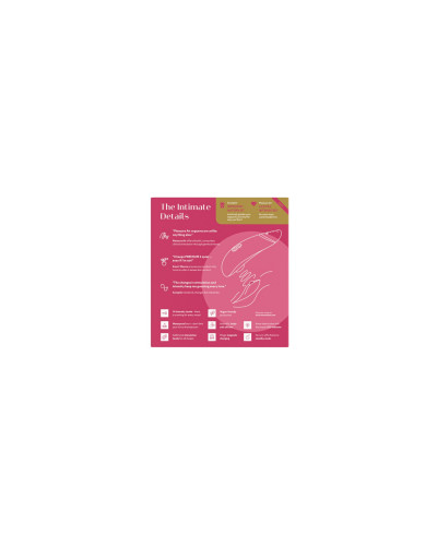 Вакуумный клиторальный стимулятор Womanizer Premium 2 - Raspberry, функции Autopilot и Smart Silence - Фото №9