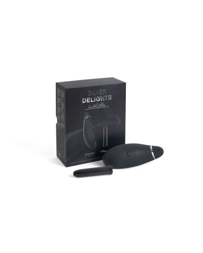 Преміальний подарунковий набір Silver Delights Collection: Womanizer Premium та We-Vibe Tango - Фото №2