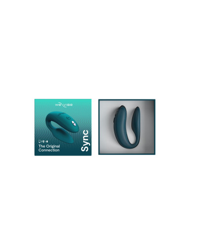 Смарт-вібратор для пар We-Vibe Sync 2 Green Velvet, 10 віброрежимів, пульт ДК - Фото №7