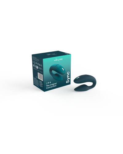 Смарт-вібратор для пар We-Vibe Sync 2 Green Velvet, 10 віброрежимів, пульт ДК - Фото №8