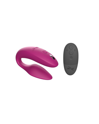 Смарт-вібратор для пар We-Vibe Sync 2 Rose, 10 віброрежимів, пульт ДК - Фото №2