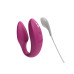 Смарт-вібратор для пар We-Vibe Sync 2 Rose, 10 віброрежимів, пульт ДК - Фото №6