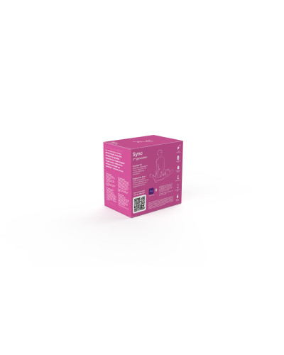 Смарт-вібратор для пар We-Vibe Sync 2 Rose, 10 віброрежимів, пульт ДК - Фото №10