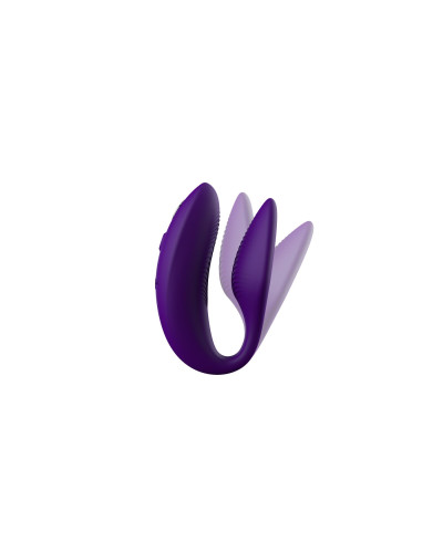 Смарт-вибратор для пар We-Vibe Sync 2 Purple, 10 виброрежимов, пульт ДУ - Фото №3