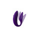 Смарт-вибратор для пар We-Vibe Sync 2 Purple, 10 виброрежимов, пульт ДУ - Фото №3