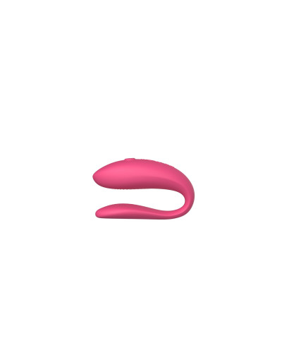 Смарт-вибратор для пар We-Vibe Sync Lite Pink, 10 виброрежимов, можно совмещать с проникающим сексом - Фото №2