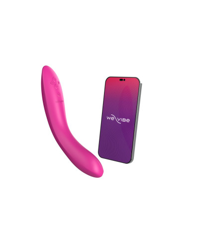Смарт-вібратор We-Vibe Rave 2 Twisted Pleasure Pink, для точки G та входу в піхву, 2 мотори - Фото №1