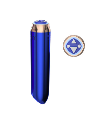 Віброкуля Swan Maximum + Comfy Cuff Blue, суперпотужна, різна інтенсивність, силіконова манжета - Фото №3