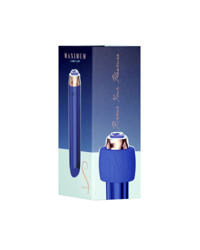 Віброкуля Swan Maximum + Comfy Cuff Blue, суперпотужна, різна інтенсивність, силіконова манжета - Фото №9