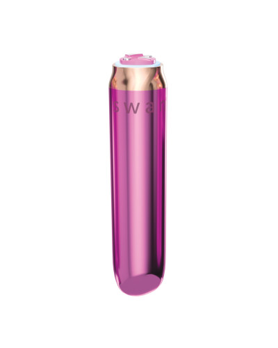 Віброкуля Swan Maximum + Comfy Cuff Pink, суперпотужна, різна інтенсивність, силіконова манжета - Фото №1