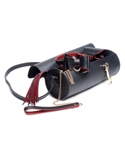 Набор БДСМ с дорожной сумкой Master Series: Bow — Luxury BDSM Set With Travel Bag, 11 предметов - Фото №2