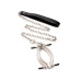 Затискач для статевих губ Master Series: Pussy Tugger Adjustable Vagina Clamp with Chain - Фото №1