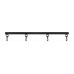 Фіксатор для рук та ніг Bedroom Fantasies: Spreader Bar Lightweight Restraint Bar, чорний - Фото №2