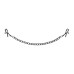 Затискачі для сосків Bedroom Fantasies Nipple Clamps with Chain - Black - Фото №2