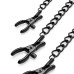 Зажимы для сосков и клитора Bedroom Fantasies: Nipple & Clitoral Clamps, черные - Фото №2