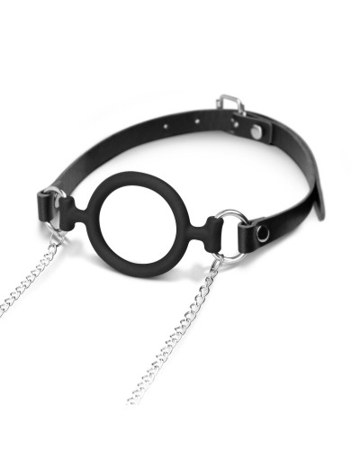 Затискачі з кляпом для сосків Bedroom Fantasies: Nipple Clamps & Silicone Gag Ring - Фото №3
