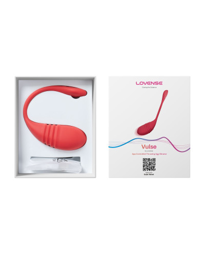 Смарт-віброяйце з пульсацією Lovense Vulse (Thrusting Egg Vibrator), імітація фрикцій - Фото №7