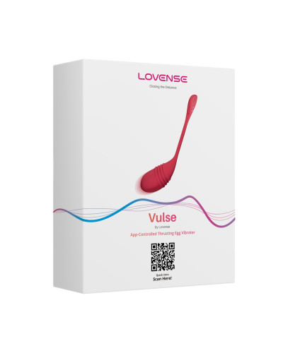 Смарт-віброяйце з пульсацією Lovense Vulse (Thrusting Egg Vibrator), імітація фрикцій - Фото №8